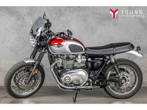 2018 TRIUMPH BONNEVILLE T100 BLACK JET BLACK BASE