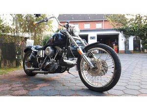 HARLEY DAVIDSON SHOVELHEAD WIDE GLIDE NOCH TÜV ... UND LAUTEN...
