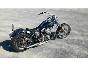 SCHÖNE ALTE HARLEY DAVIDSON SHOVELHEAD WIDE GLIDE