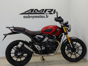 TRIUMPH SCRAMBLER 400 X 2025 400 CM3 | MOTO ROADSTER | 1 285 KM | ROUGE | 88800 VITTEL