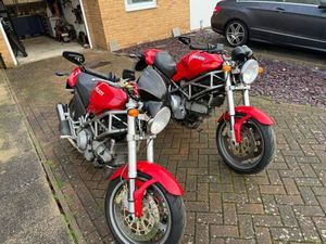 2 X DUCATI MONSTERS (YES 2 BIKES) 2005, 992 (CC) AND 2003 750 (CC)