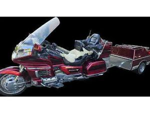 2000 HONDA GOLDWING 1500 SE AND DENRAY TRAILER