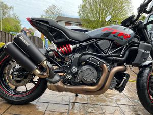 INDIAN FTR1200 STEALTH GREY - LIMITED EDITION PETROL MANUAL (1203) 1203 CC