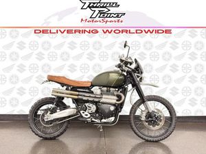 2020 TRIUMPH SCRAMBLER 1200 XC MATTE KHAKI GREEN/BROOKLANDS GREEN