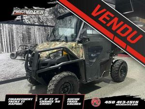 2021 POLARIS RANGER 570 PURSUIT **CABINE CHAUFFÉE!!**