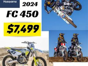 2024 HUSQVARNA MOTORCYCLES FC 450