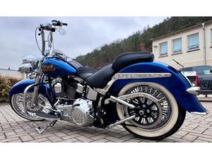 HARLEY DAVIDSON, HERITAGE SOFTAIL, CHICANO STYLE,BIG SPOKE FELGEN