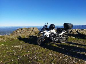 BENELLI TRK 502. OLIVEIRA DE AZEMÉIS, SANTIAGO DE RIBA-UL, UL, MACINHATA DA SEIXA E MADAIL
