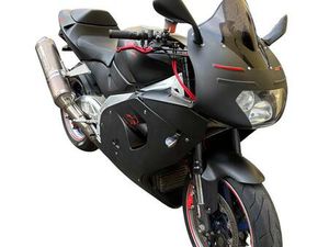 APRILIA RSV MILLE MIT SUPERBIKELENKER, MATTSCHWARZ