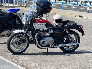 TRIUMPH BONNEVILLE T120 BUD EKINS, SALON PL, CERTYFIKAT, QUICKSCHIFTER LÓDŹ WIDZEW