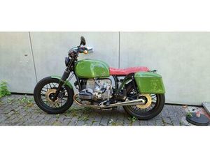 BMW R100 SCRAMBLER STREET RACER PORSCHE OLIVGRÜN "WINTERPREIS"