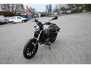 QJ MOTOR SRV 125 NEU SILBER CHOPPER