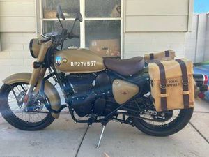 2022 ROYAL ENFIELD CLASSIC BULLETT 350 DESERT SIGNALS