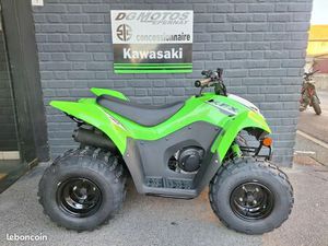 QUAD KAWASAKI KFX 90 2023 NEUF + REGLEMENT EN 3X, 4X OU 10X POSSIBLE