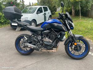 YAMAHA MT07 2019 A2 BLEUE