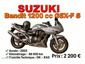 SUZUKI 1200 GSXF - SPORT CARÉNAGE COMPLET