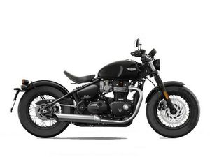 2024 TRIUMPH BONNEVILLE BOBBER JET BLACK