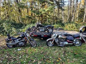 OBO - DISABLED VETERAN FIRE SALE - 3 MOTOROCYCLES