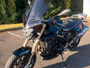 BMW F800R 2018 BLACK STORM METALLIC – FULL OPTIONS – BRIDÉE A2