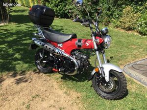◊ HONDA DAX 125 (ST 125 A) ROUGE – COMME NEUVE, UNE VRAIE PETITE BOMBE ◊