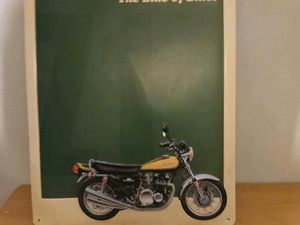 KAWASAKI Z1 BLECHSCHILD