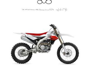 YAMAHA YZ 450 F 70TH ANNIVERSARY EDITION BIANCO