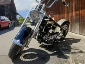 HARLEY-DAVIDSON FL PANHEAD BOBBER, CUSTOM, OCCASION, CHF 19'000.-