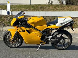 DUCATI 748 R - GELB - ORIGINALZUSTAND