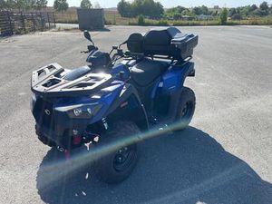 QUAD KYMCO MXU 550 ABS MIT SALZSTREUER UND KOFFERAUFBAU