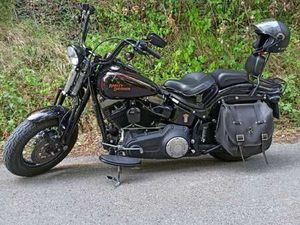 HARLEY-DAVIDSON SOFTAIL CROSS BONES NERO