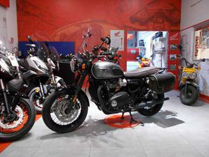 TRIUMPH BONNEVILLE T120 - BLACK STEALTH EDITION GRIGIO