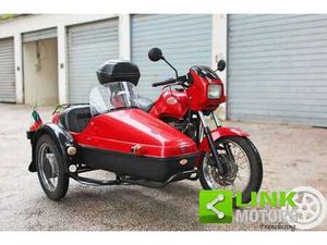 JAWA 350 TWIN SPORT SIDECAR 562 SIDECAR + CARRELLINO ROSSO