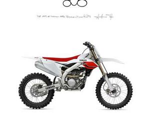 YAMAHA YZ 250 70TH ANNIVERSARY EDITION BIANCO