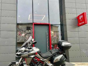 DUCATI MULTISTRADA 1260 S GRAND TOUR - ŠEDÁ, SE TŘEMI KUFRY