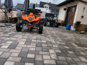 KYMCO MAXXER 300 1X ORANGE 1X SCHWARZ BEIDE MIT LOF