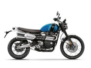 2022 TRIUMPH SCRAMBLER 1200 XC COBALT BLUE AND JET BLACK