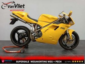 PRACHTIGE DUCATI 996 BIPOSTO ZIE FOTO'S.! — MOTOREN | DUCATI — MARKTPLAATS