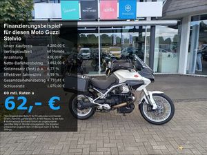 MOTO GUZZI STELVIO 1200 * KOFFER*TANKRUCKSACK*ZUSATZSCHEINW