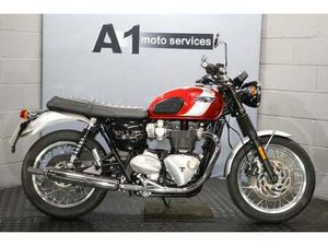 EX DEMO TRIUMPH BONNEVILLE T120 ELVIS PRESLEY LIMITED EDITION FOR SALE IN YORK