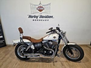 HARLEY-DAVIDSON DYNA FAT BOB 1584 2010 1584 CM3 | MOTO CUSTOM | 20 800 KM | BLANC | 33130 BEGLES