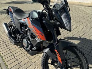 KTM 390 ADVENTURE-2023-AKRAPOVIC ALCÂNTARA