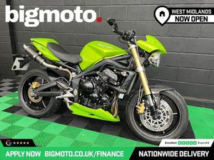 TRIUMPH STREET TRIPLE 675 FINANCE SPECIALISTS APPLY NOW LOW RATE FINANCE DELIVERY AVAILABLE 675 CC