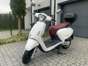 KYMCO LIKE 50 4T,FUL LED,WTRYSK,4300 KM LESZNO