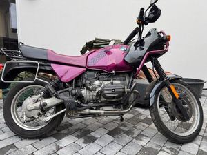 BMW R80GS ORIGINAL MAGENTA 22.200 KM INKL. KOFFER