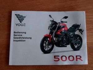 VOGE 500 R MOTORRAD SEHR WENIG KILOMETER ANTHRAZIT BATTERIE NEU.