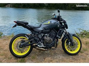 MT07 A2 JAUNE FLUO YAMHA