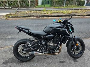 YAMAHA MT-07 2018 FULL BLACK ABS BRIDÉE A2