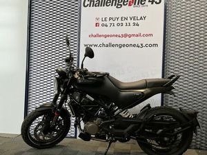 HUSQVARNA SVARTPILEN 125 ABS 2023 125 CM3 | MOTO SCRAMBLER | 1 292 KM | NOIR | 43000 LE PUY EN VELAY