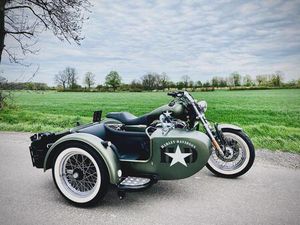 HARLEY DAVIDSON SPORTSTER XL 1200 C GESPANN MIT BEIWAGEN