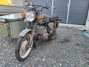 MZ TS 250 NVA GESPANN LASTENBEIWAGEN